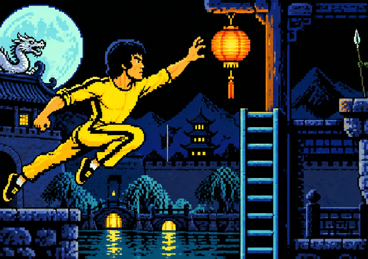 Bruce Lee: The Dragon Returns game artwork