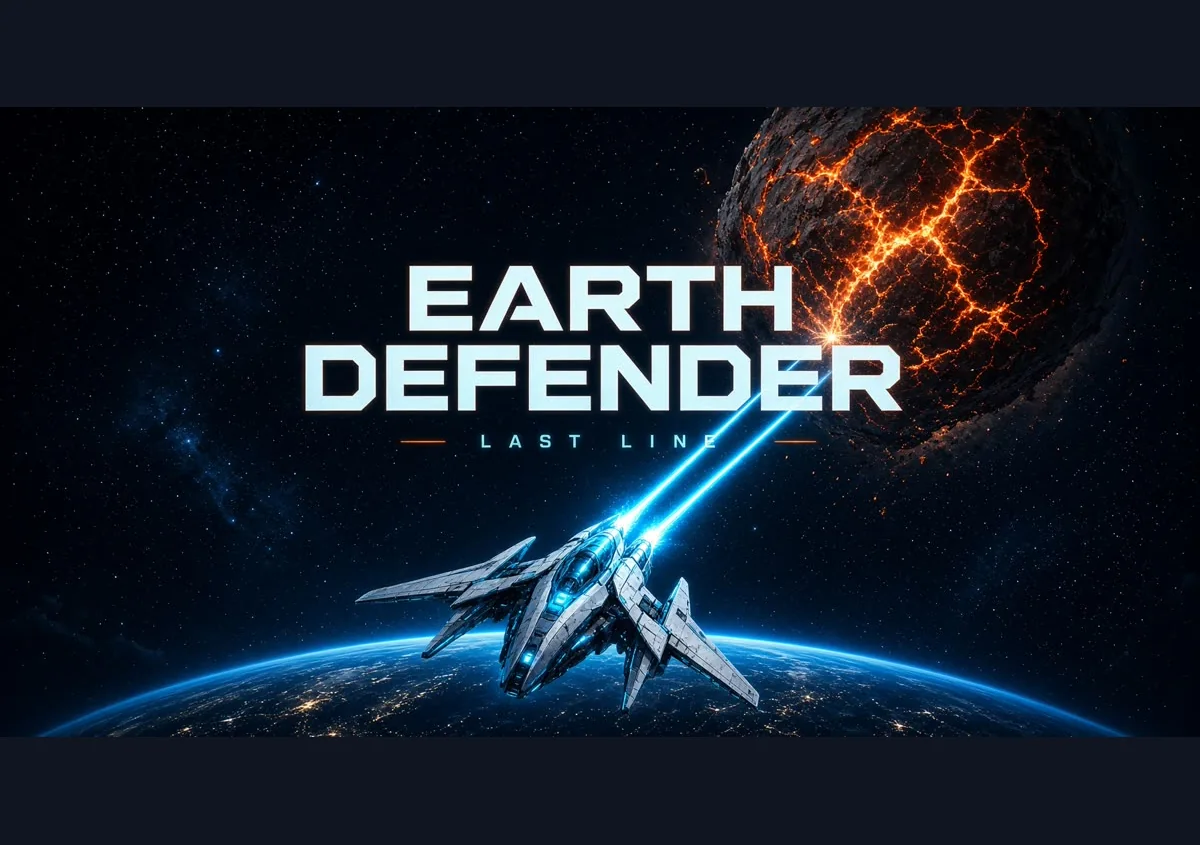 EARTH DEFENDER game artwork