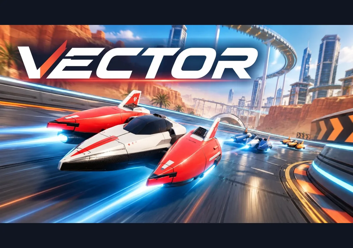 VECTOR: Anti-Gravity Racing game artwork