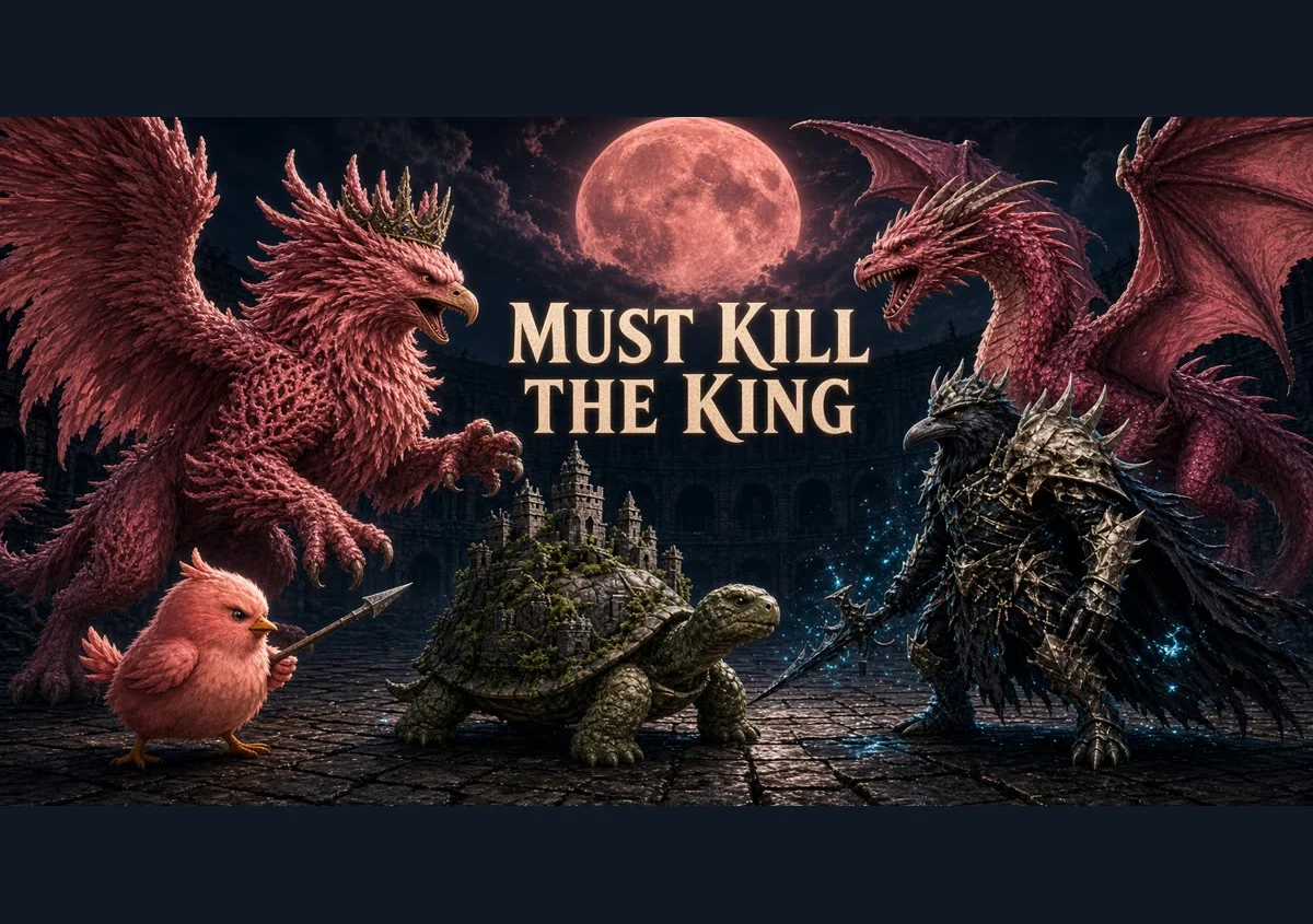MUST KILL THE KING game artwork