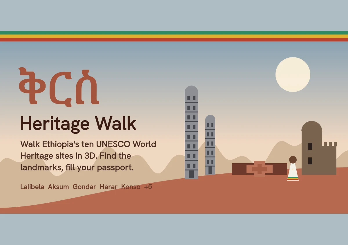 Heritage Walk: Ethiopia game artwork