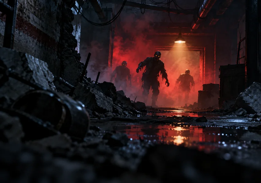BO1 Zombies game artwork