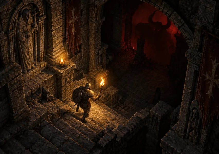 Diablo game artwork