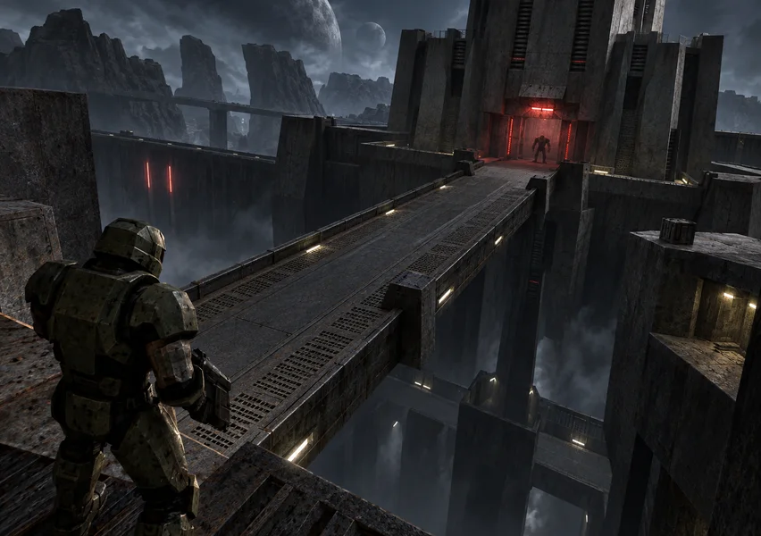 Quake 2 game artwork
