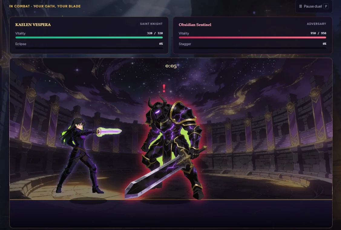 ECLIPSE BLADE game artwork