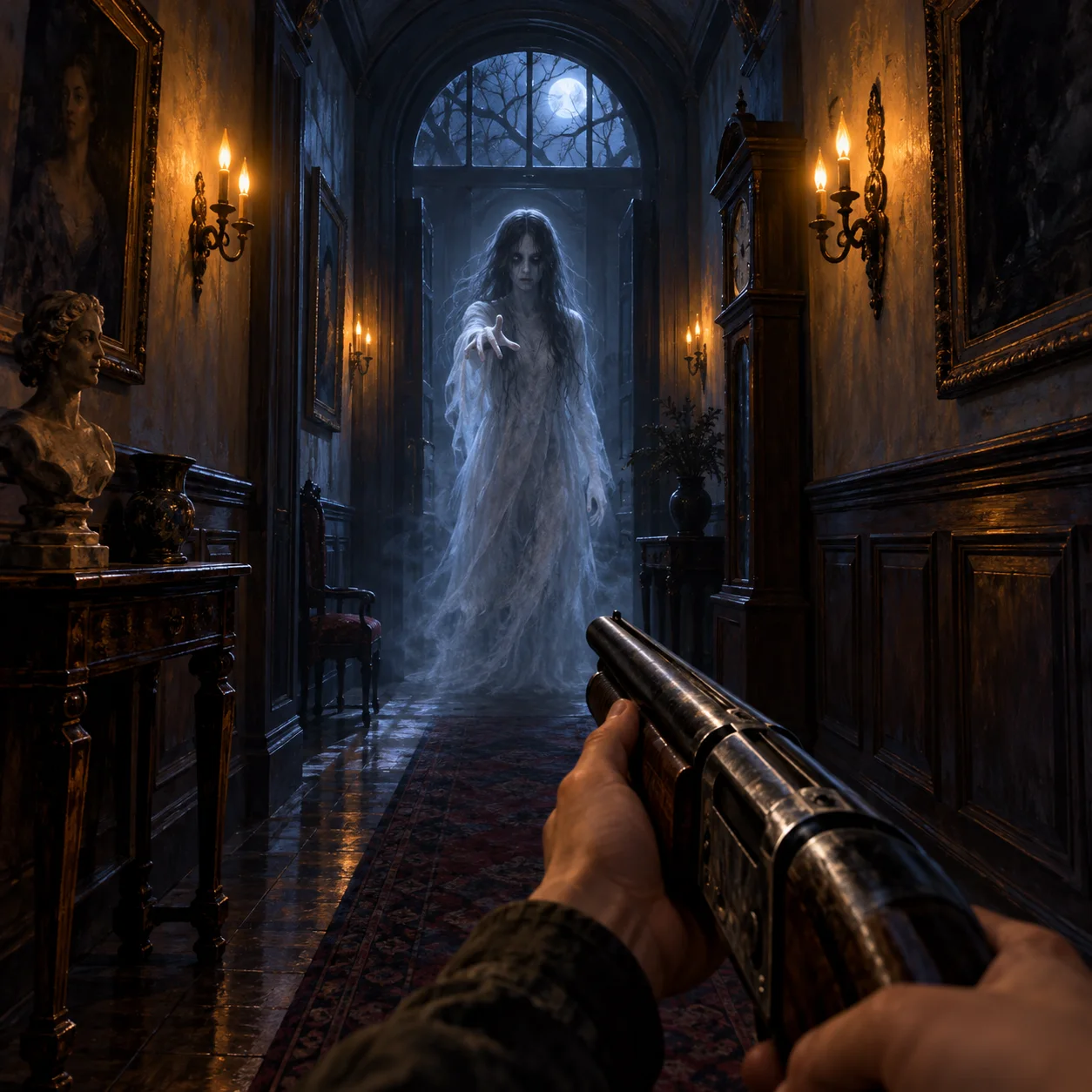 Haunted Hall game artwork