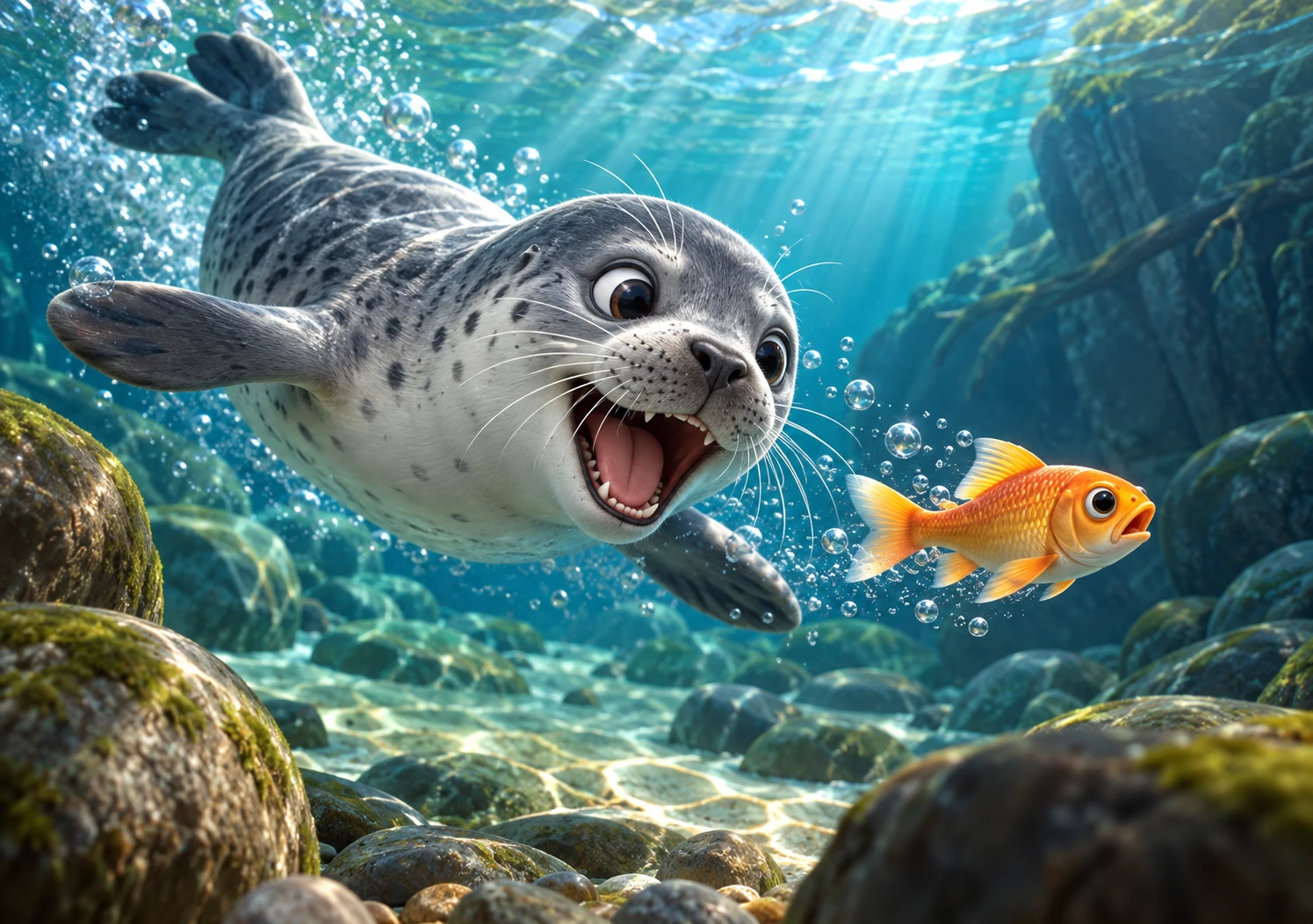 Hungry Seal game artwork