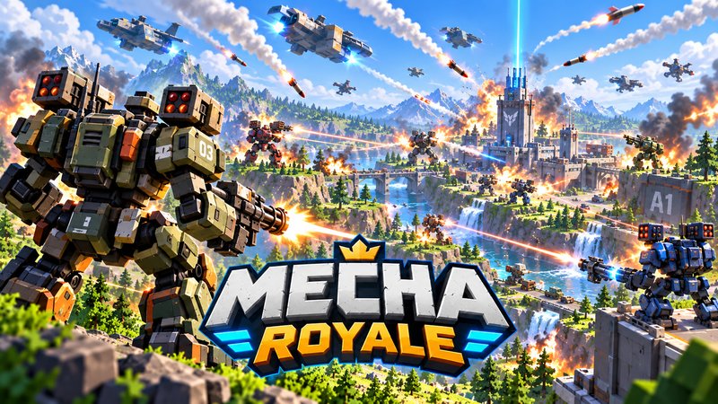 Mecha Royale game artwork
