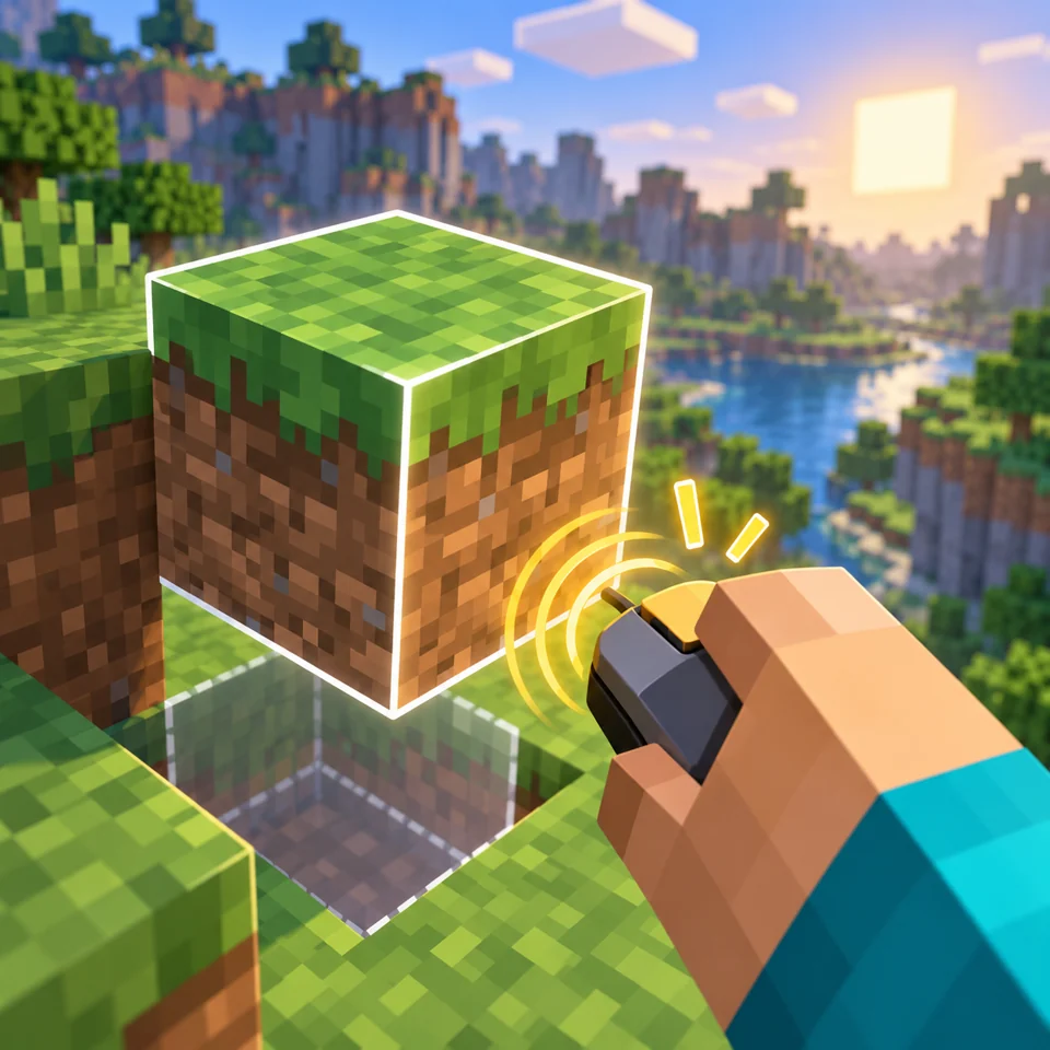 Artwork for Click Debounce, for Minecraft, Fabric 26.3.