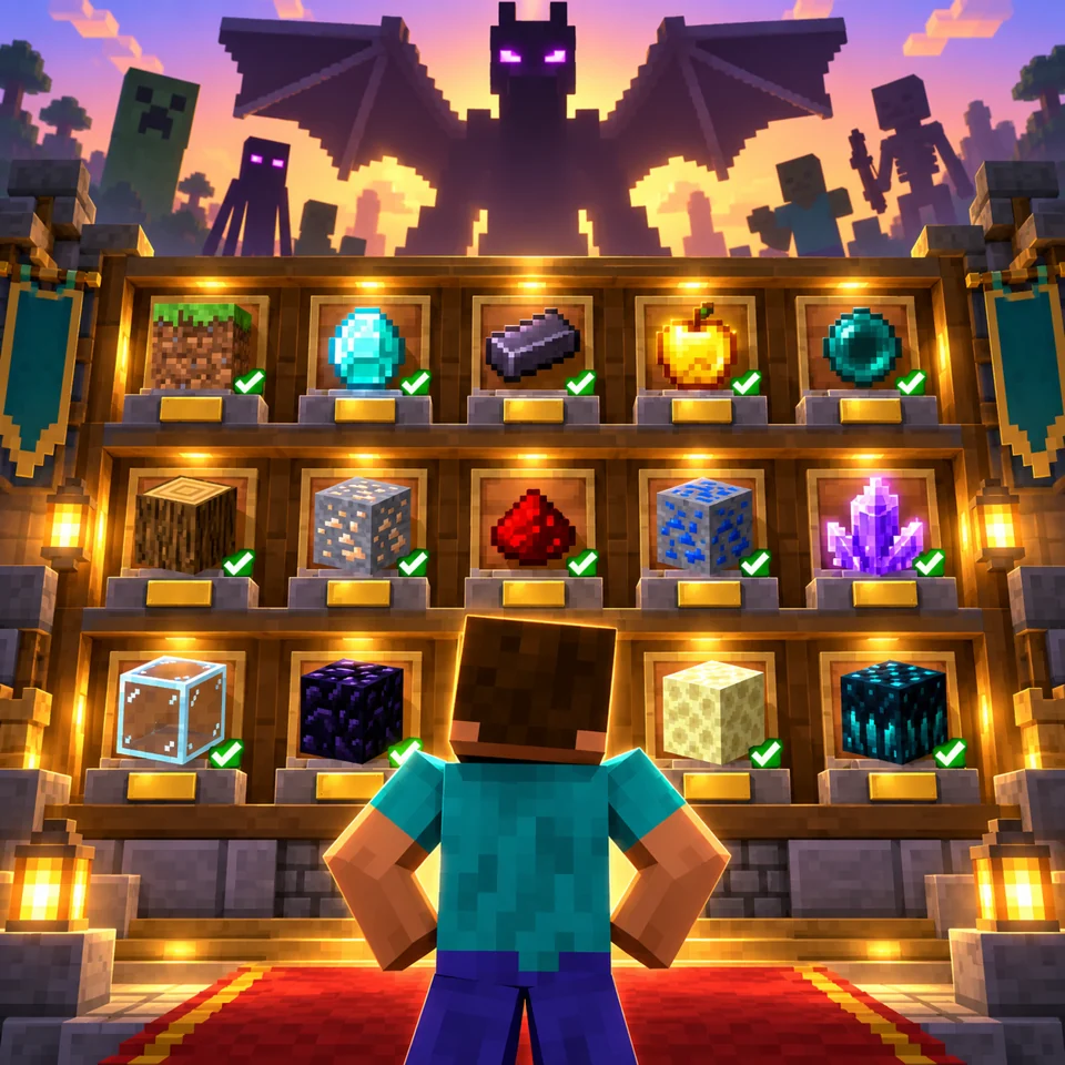 Artwork for Completion Tracker (Sammel-Tracker), for Minecraft, Fabric 26.3.
