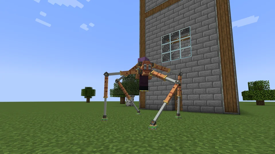 Artwork for Create: Octo Arms, for Minecraft.