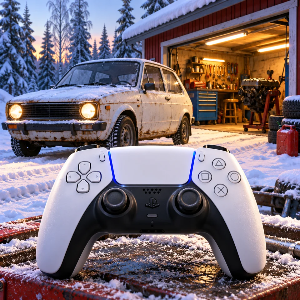 Artwork for DualSense Pad (PS5 DualSense support, My Winter Car), for My Winter Car, MSCLoader.