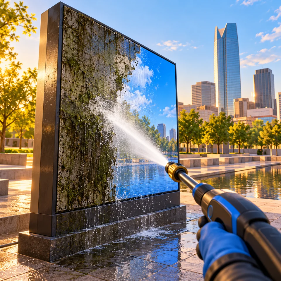 Artwork for OKC Ring (Powerwash Simulator 2 map mod), for PowerWash Simulator 2.