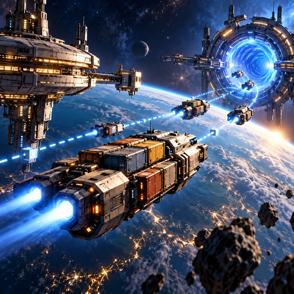 Artwork for Station Transport (Star Valor), for Star Valor.