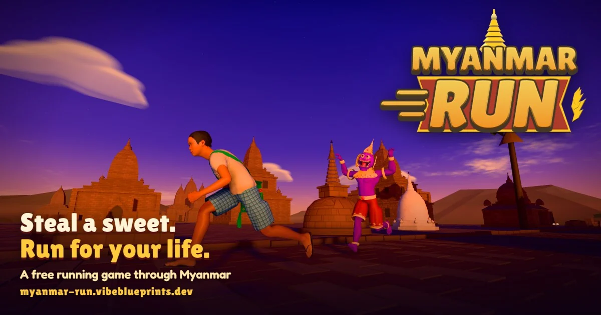 Myanmar Run game artwork
