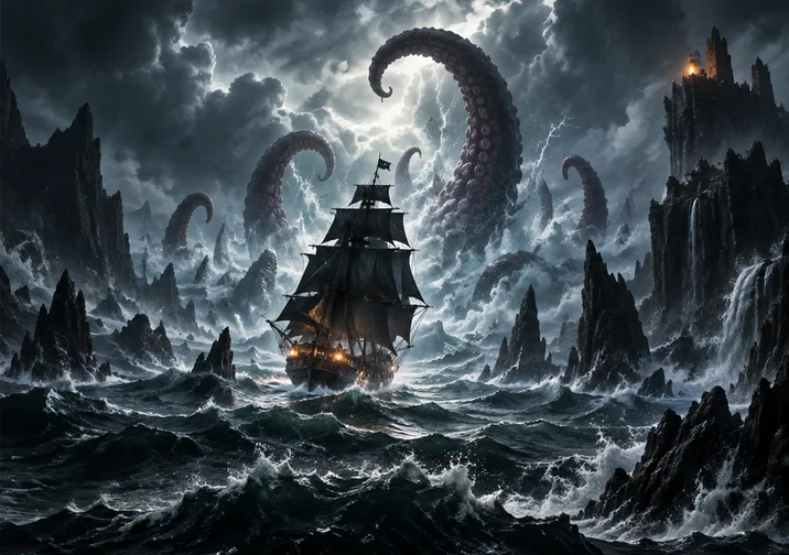 Thee Captain’s Blacktide Adventures game artwork