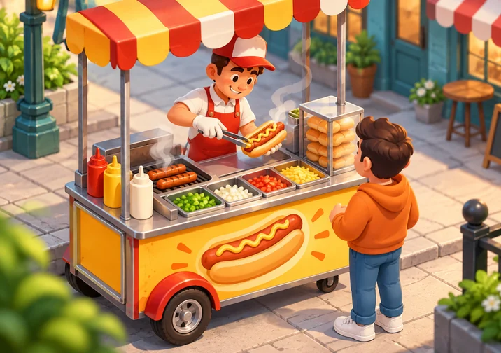 Hot Dog Please! game artwork