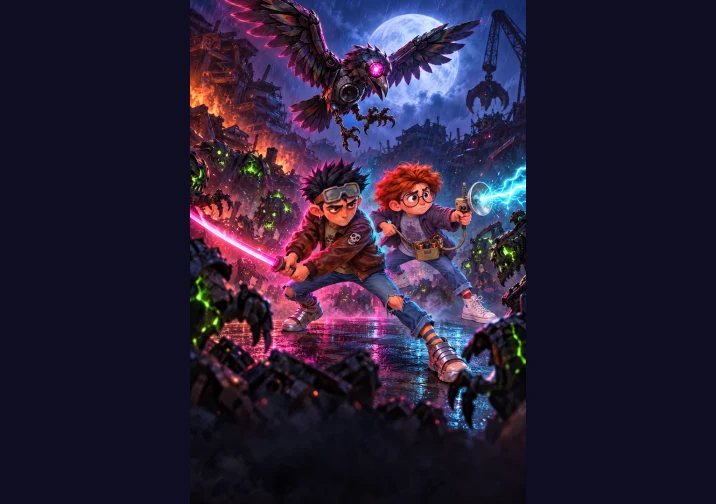 Junkyard King Arena game artwork