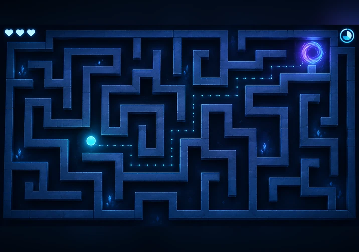 Maze Runner game artwork