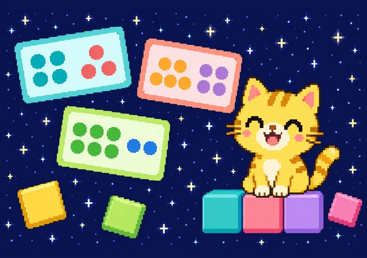 ピコピコたしざん game artwork