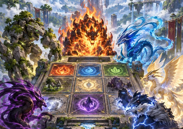 Poke Triad game artwork