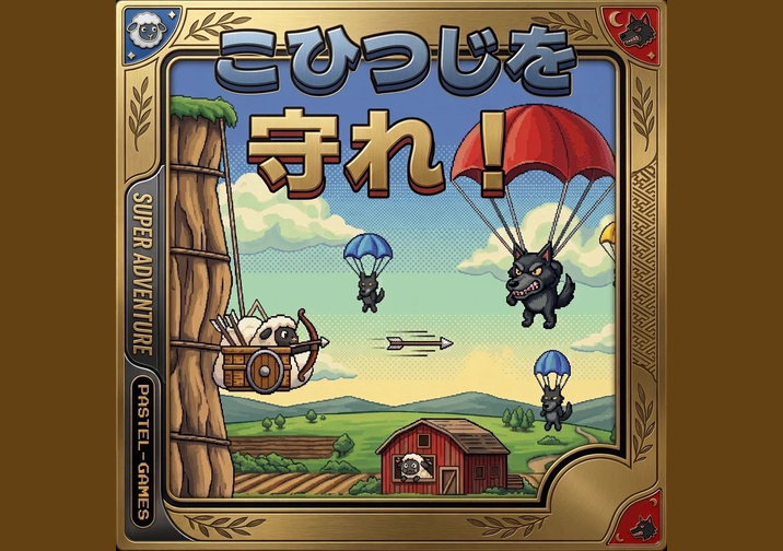 こひつじを守れ! game artwork
