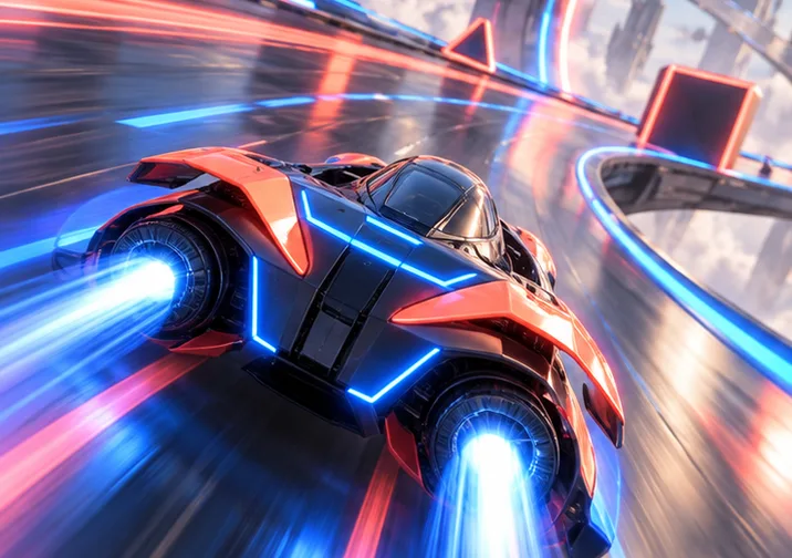 Spline Rush game artwork
