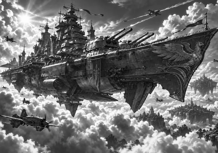超弩級空中戦艦 (Super Dreadnought) game artwork