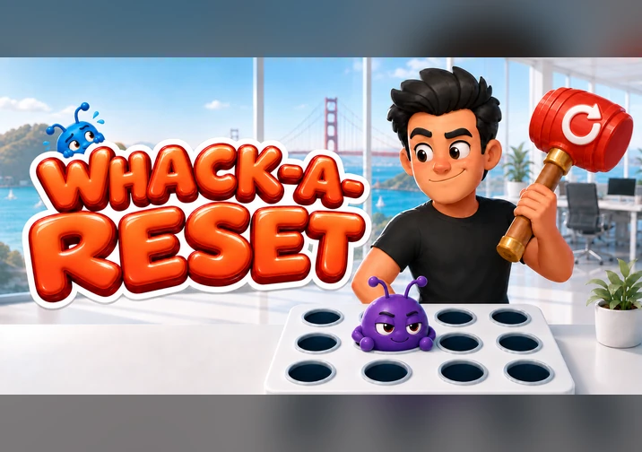 Tibo's Whack-A-Reset game artwork