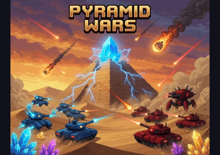 Pyramid Wars game artwork