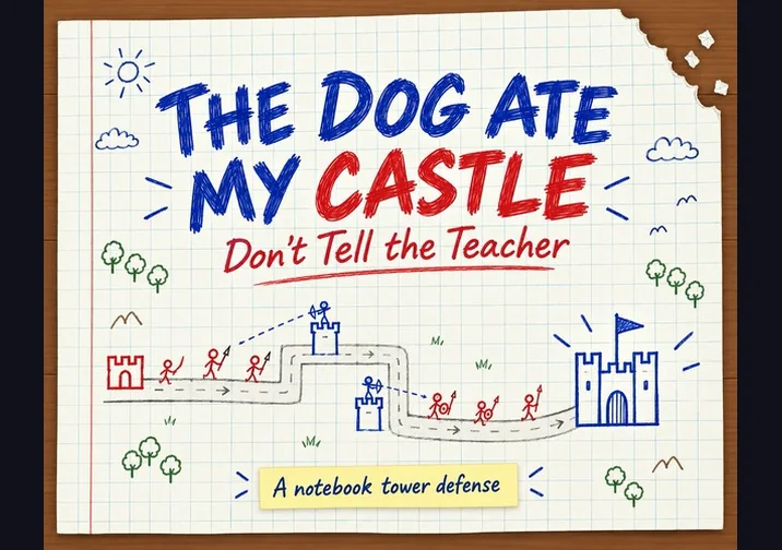The Dog Ate My Castle game artwork