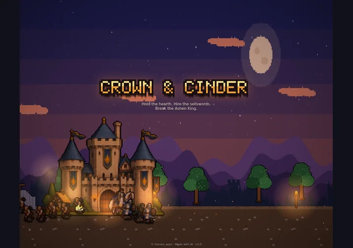 CROWN & CINDER game artwork