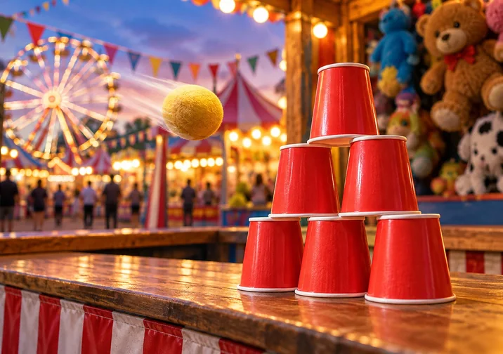 Cup Cascade game artwork