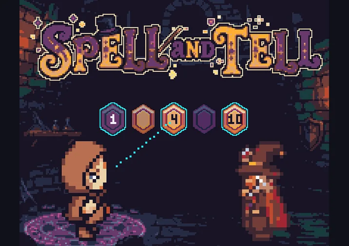Spell and Tell game artwork