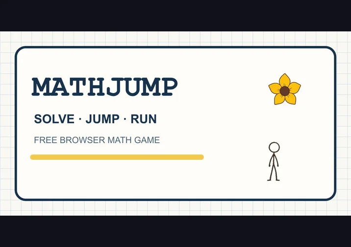 MathJump game artwork