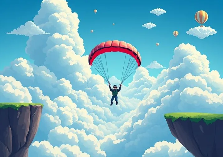 Parachute Panic game artwork