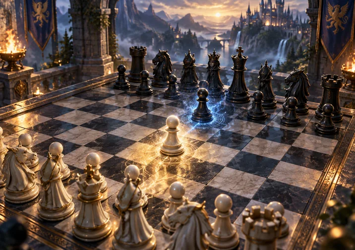 Wizard Chess 3D game artwork