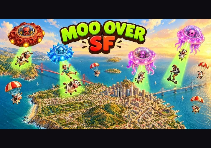Moo Over SF game artwork
