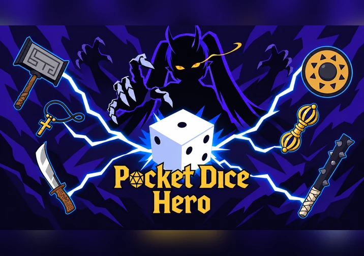 Pocket Dice Hero game artwork