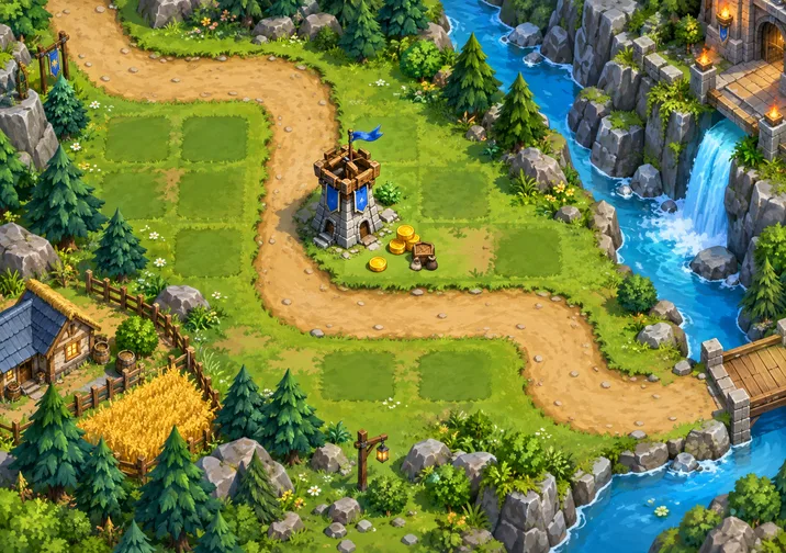 Tower Defense game artwork