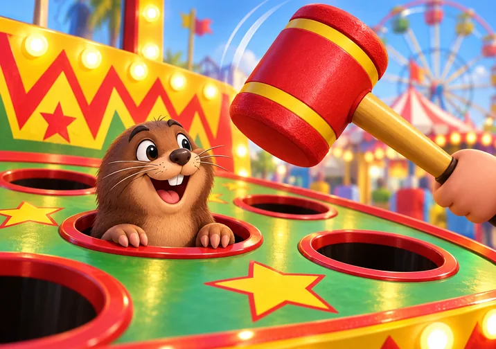 Whack-A-Mole game artwork