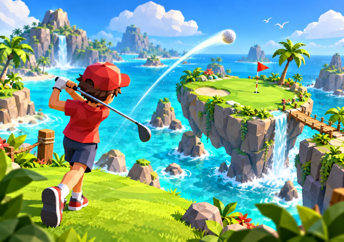 BirdieSwing Island Run game artwork