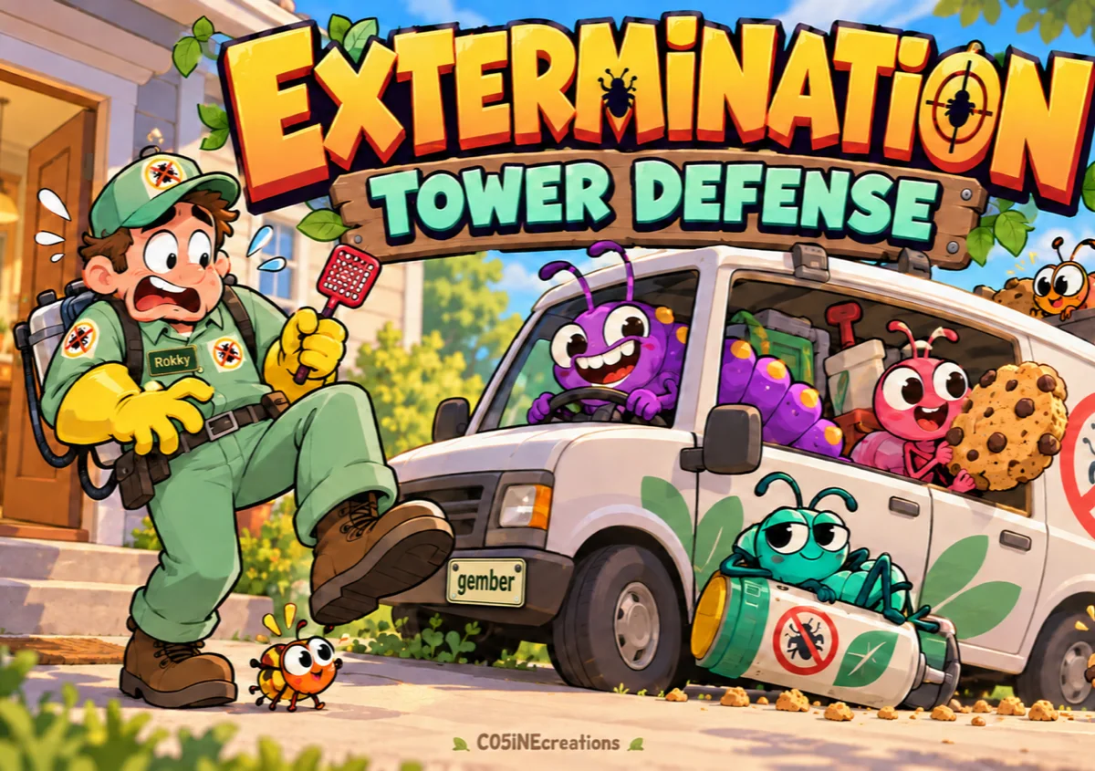 Extermination Tower Defense game artwork