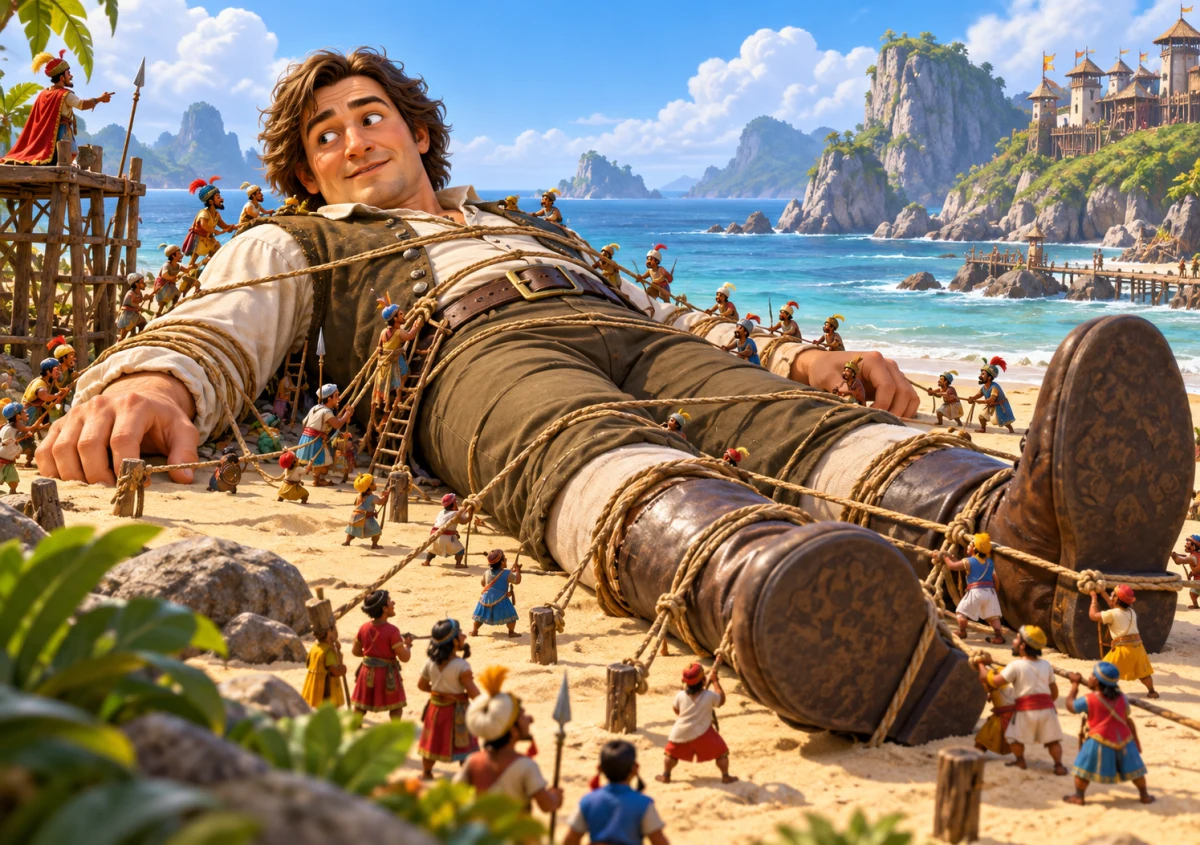 Gulliver's Travels game artwork