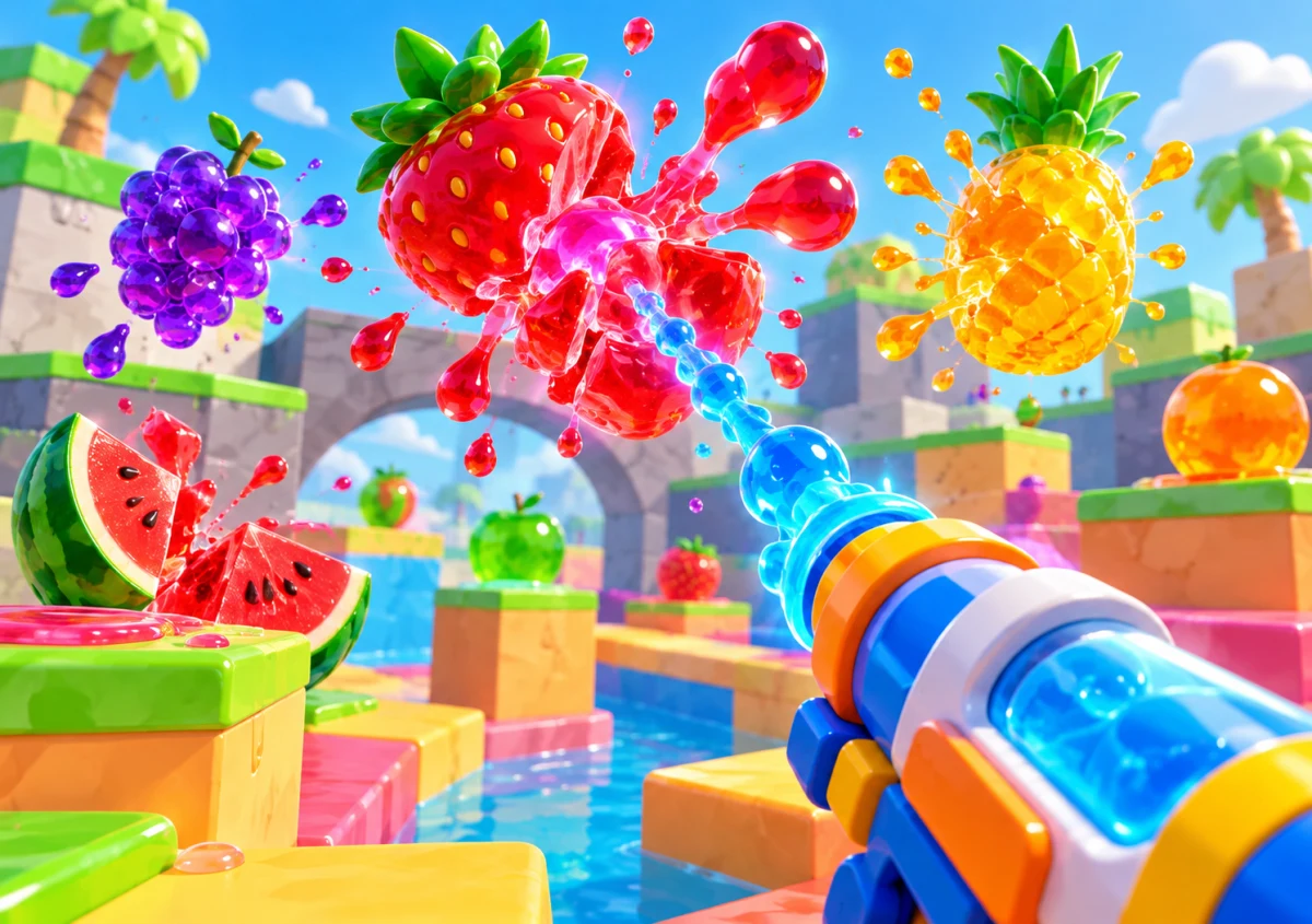 3D Jelly Shooter Arcade game artwork