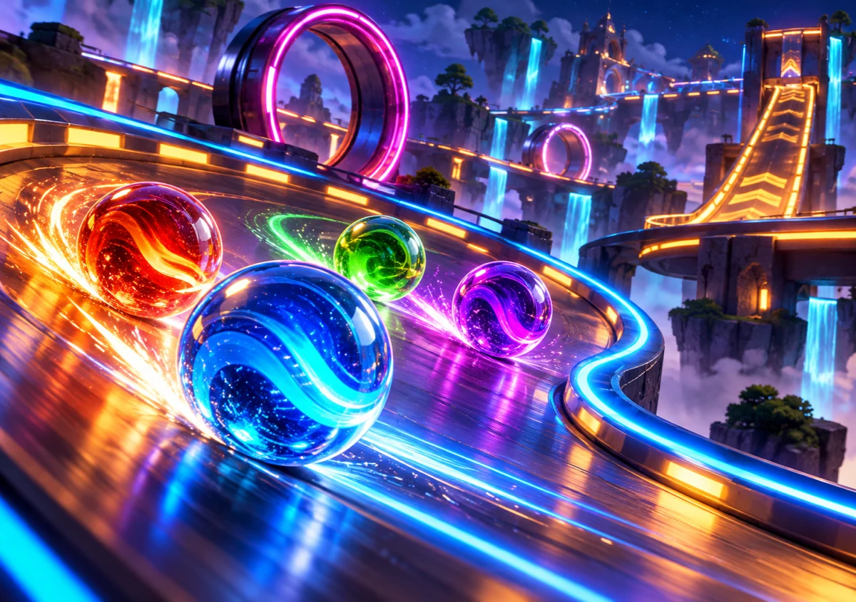 Lost Marbles game artwork