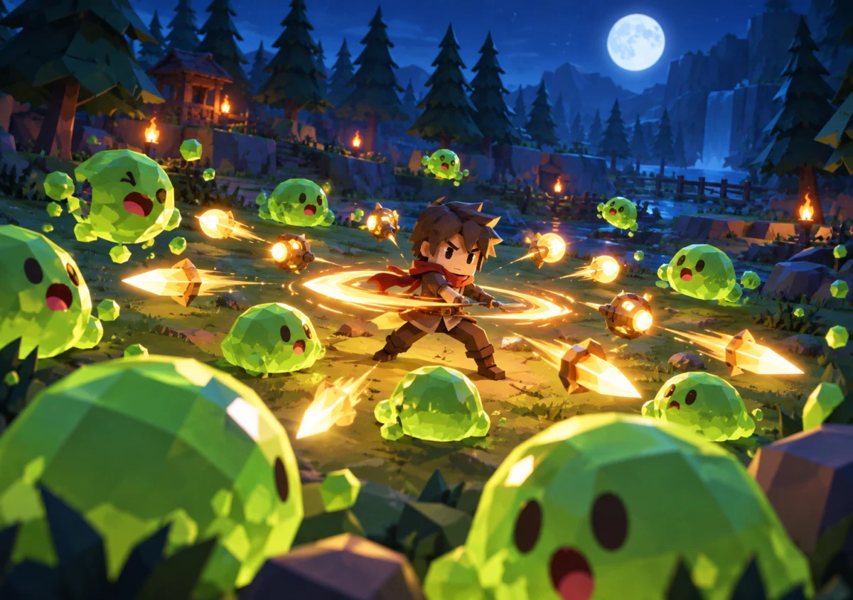 魔物の森サバイバル game artwork