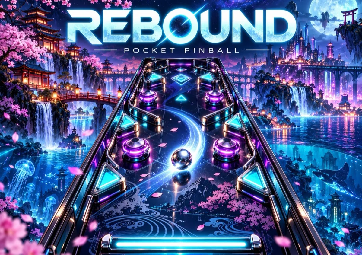 REBOUND — Pocket Pinball game artwork