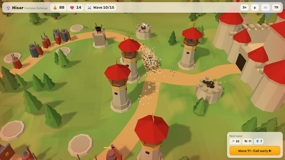Hisar: Fortress Defense (Round 1) game artwork