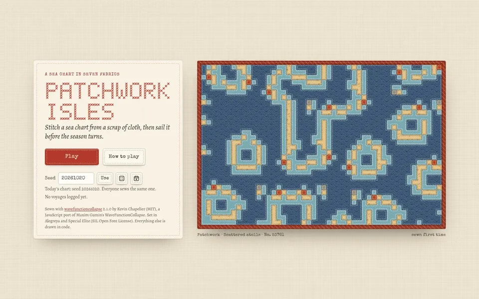 Patchwork Isles game artwork